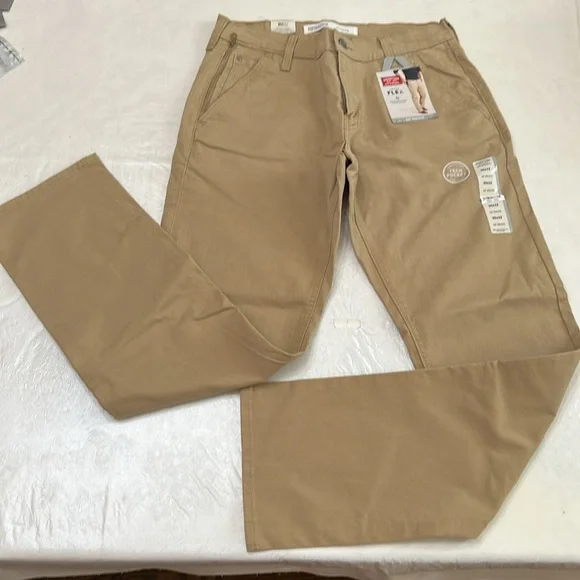 Levi 30x 32 ATHLETIC FIT pant- khaki - Picture 1 of 13